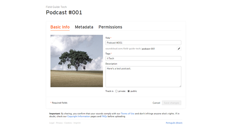 Illustration for article titled How To Use SoundCloud to Start Your Own Podcast for Free